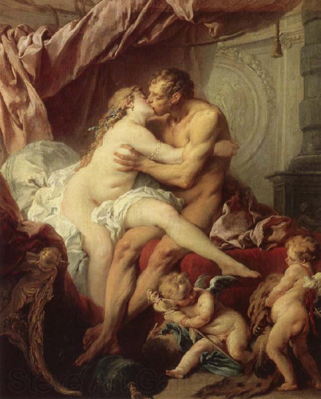 Francois Boucher Hercules and Omphale Spain oil painting art